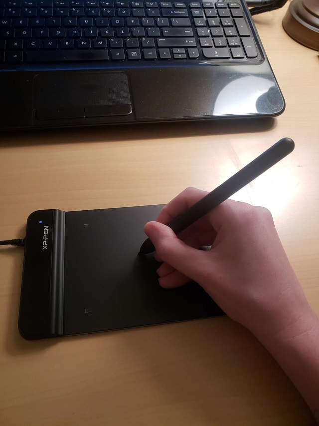 XP-Pen Star G430S drawing tablet and stylus